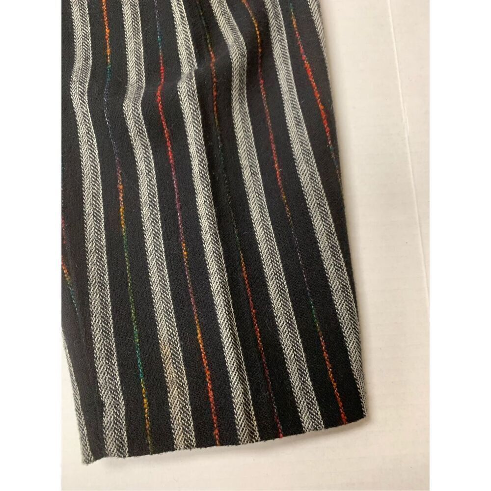 Vintage Wool Striped Pants - Picture 2 of 9